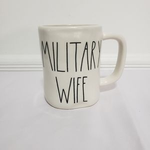 < Rae Dunn > Military Wife Mug